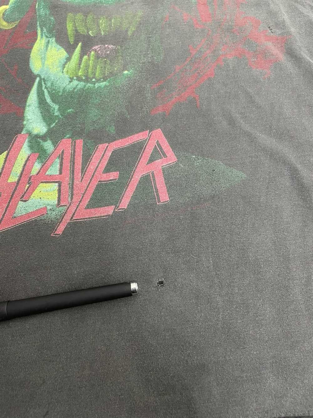 Slayer Vintage slayer band tee 1991 - image 7
