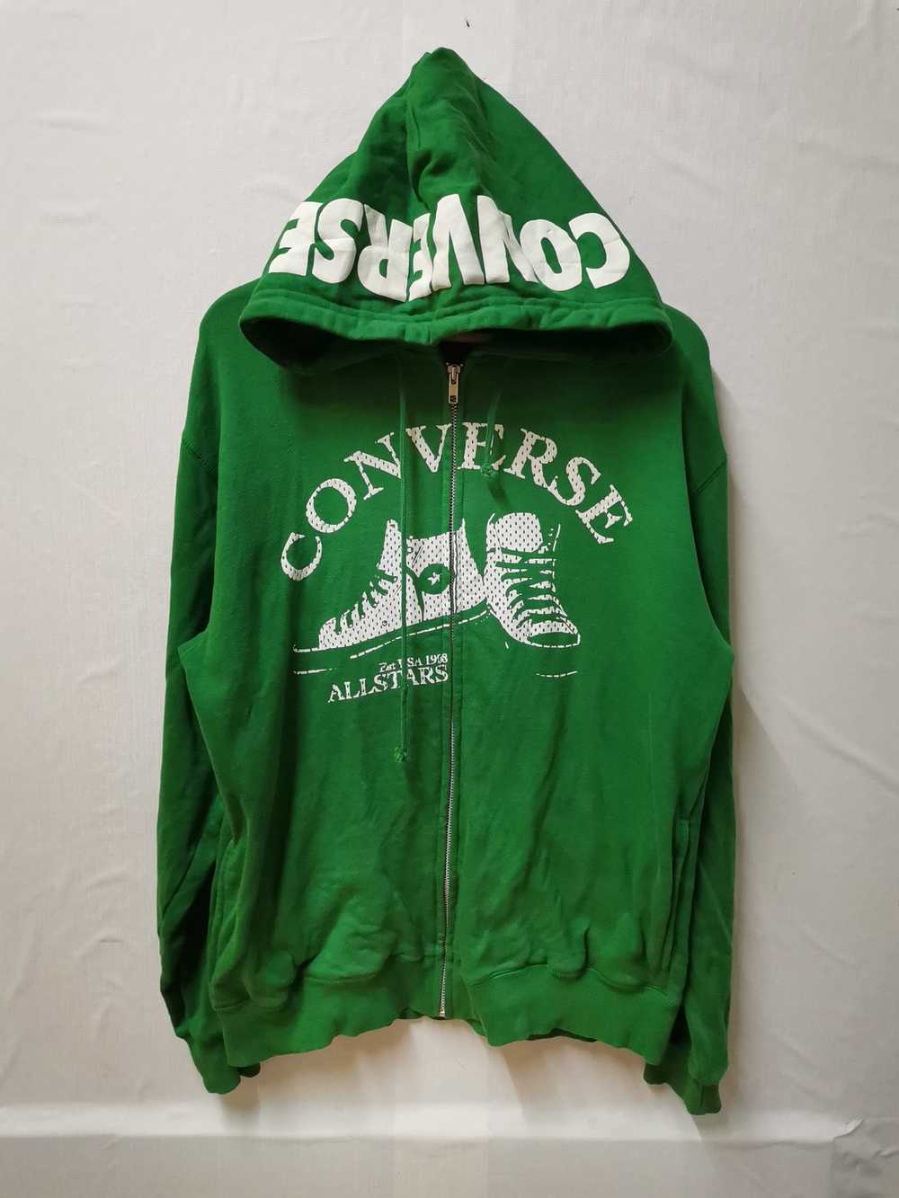 Converse × Streetwear CONVERSE SWEATSHIRT HOODIE … - image 1