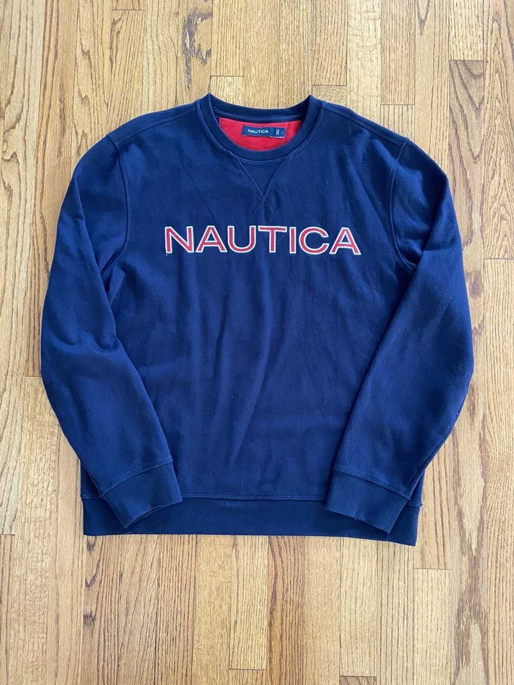 Nautica × Vintage Vintage Nautica Crewneck Sweater - image 1