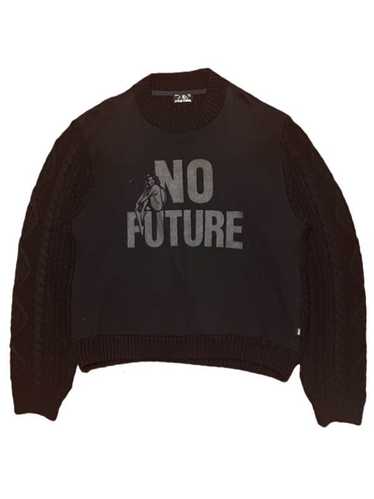Hysteric Glamour No Future hybrid knit sweater - image 1