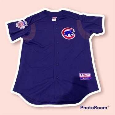 Men's Majestic Chicago Cubs #21 Sammy Sosa Authentic White Home Cooperstown MLB  Jersey