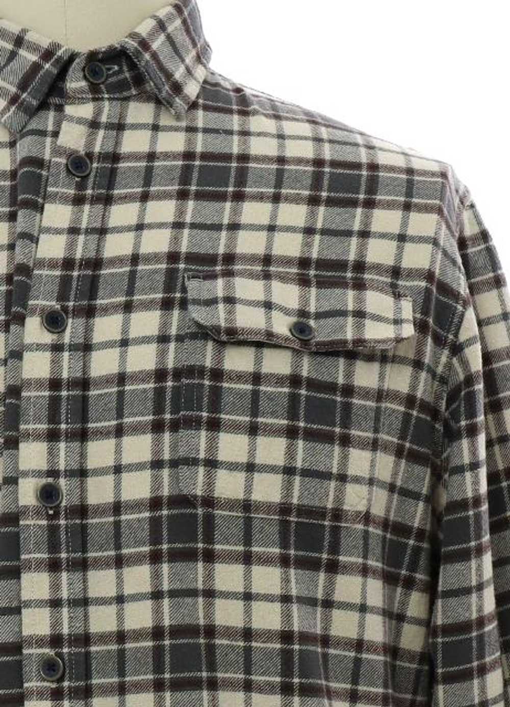 1990's Jachs Mens Heavy Cotton Flannel Shirt - image 2