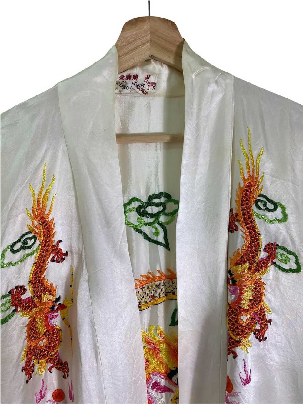 Japanese Brand × Kimono Japan Dragon Vintage Kimo… - image 3