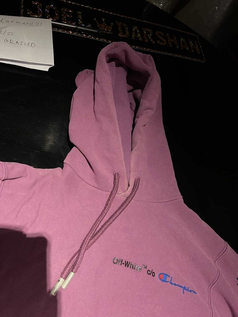 Champion × Off-White Offwhite X Champion Purple H… - image 10