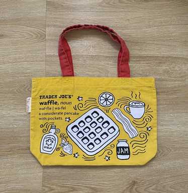 Trader Joe's Reusable Canvas Shopping Bag Pickles Print Grocery Eco Bag  ⚡LIMITED