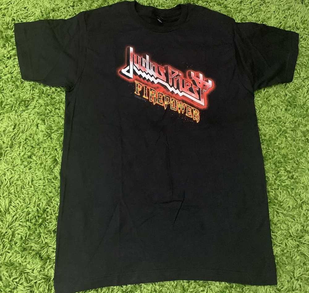 Band Tees × Rock T Shirt × Vintage Judas Priest F… - image 1