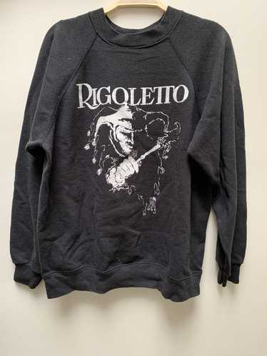 Hanes Vintage Black ‘Rigoletto’ Hanes Sweater
