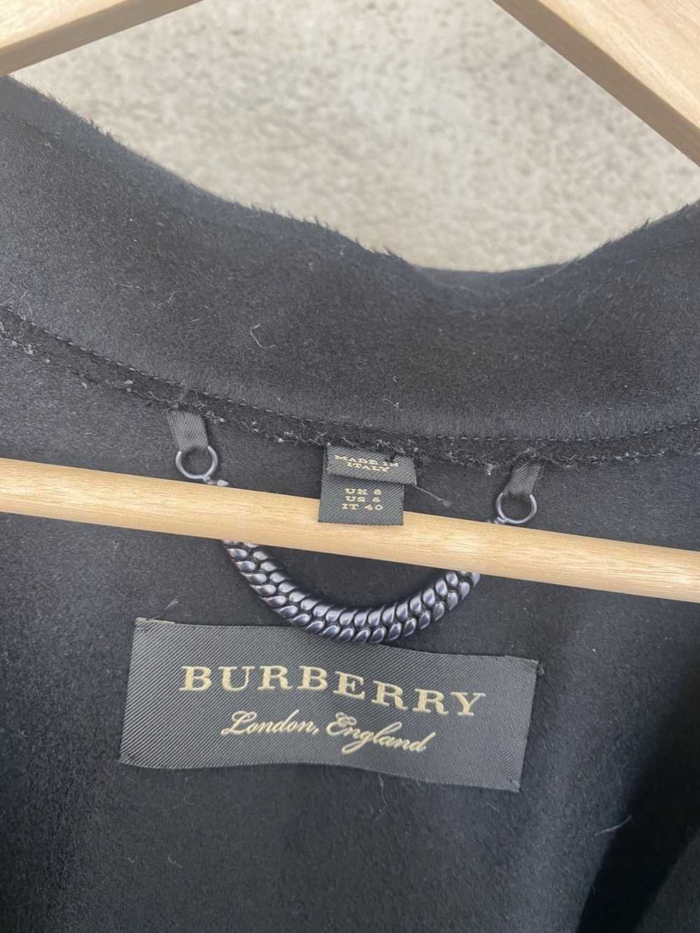 Burberry Burberry London Black Wool Cape Black Si… - image 3