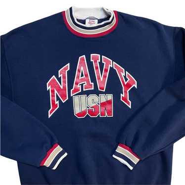 Vintage Vintage 90's Navy USN Crewneck