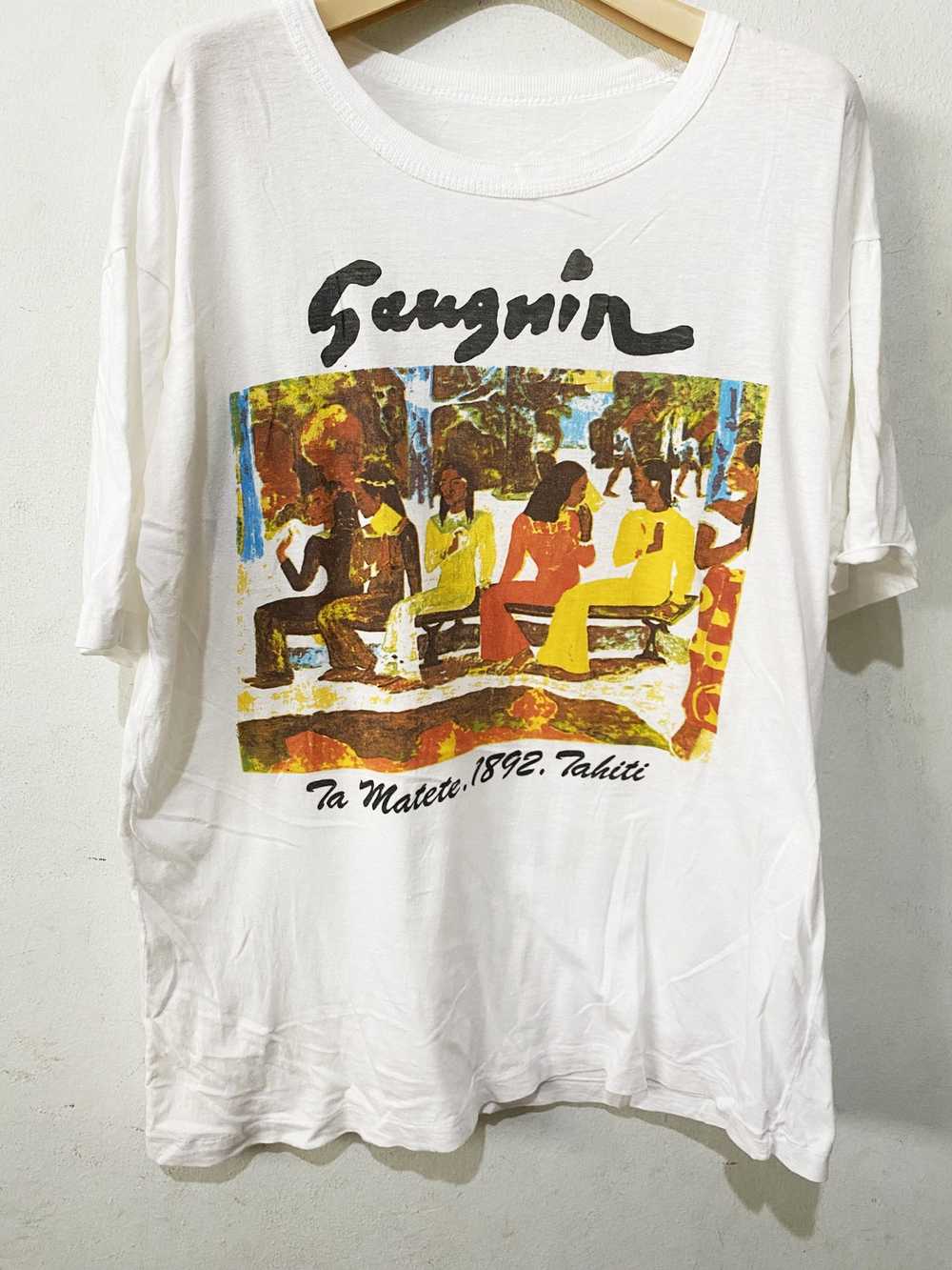 Art × Vintage Vintage Paul Gauguin Shirt - image 1