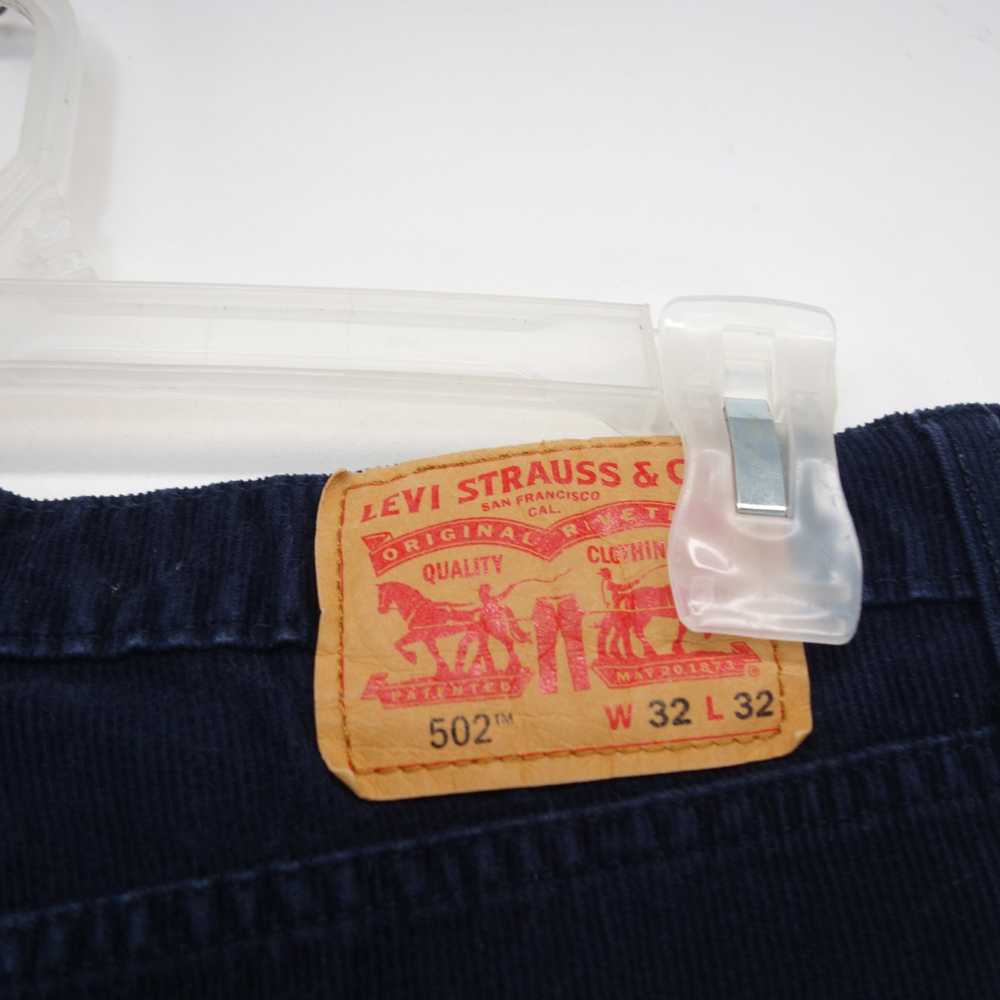 Levi's × Vintage Lot 502 Navy Regular Tapered Fit… - image 4