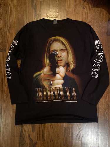 Vintage Nirvana Kurt Cobain Long Sleeve Import