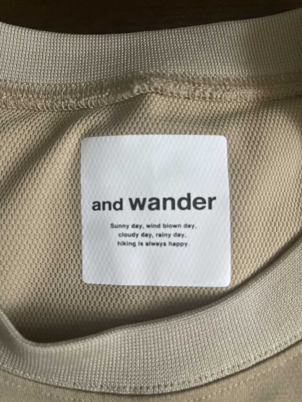 And Wander and wander Zip Pocket Tee - image 2