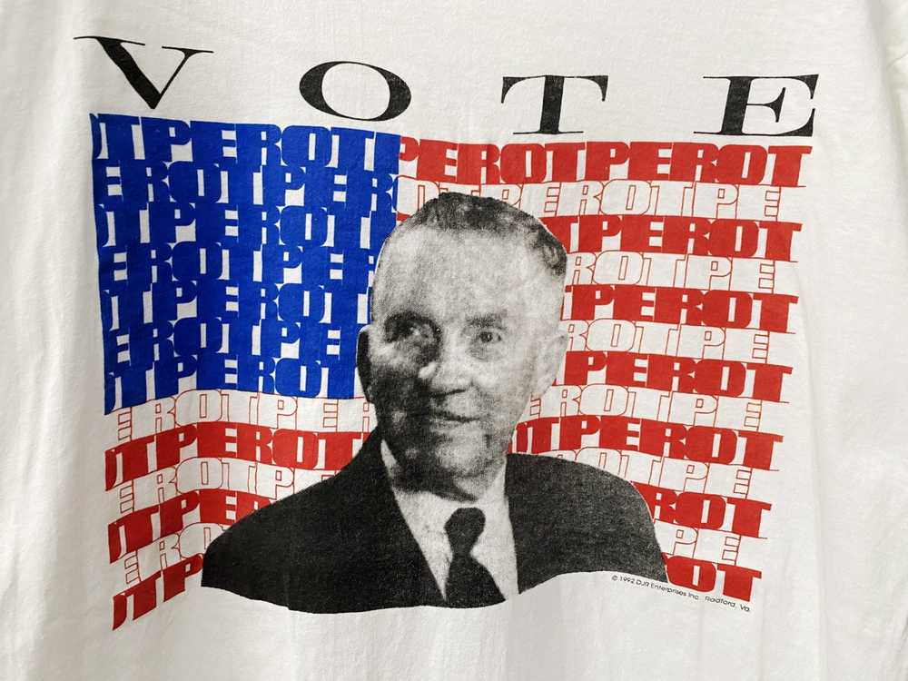 Vintage Vintage 1992 Ross Perot Shirt - image 2