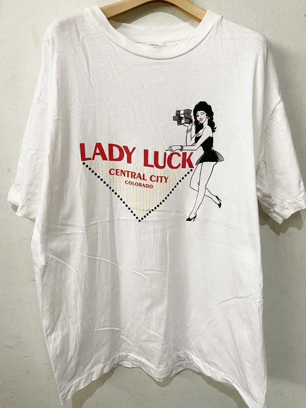 Art × Vintage Vintage 90s Lady Luck Colorado Shirt - image 1