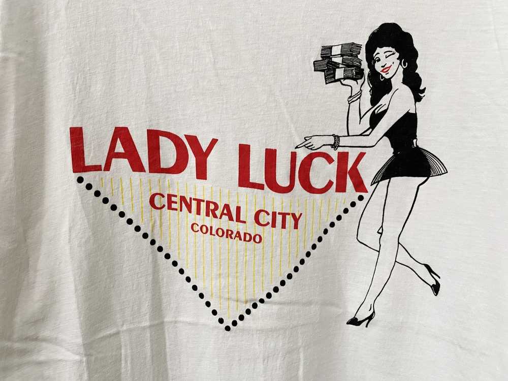 Art × Vintage Vintage 90s Lady Luck Colorado Shirt - image 2