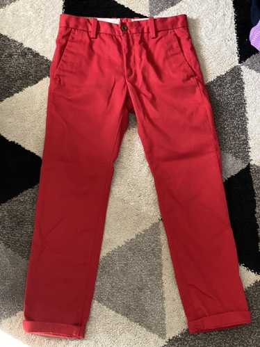 Levi's × Streetwear Red Levi’s cuffed pants