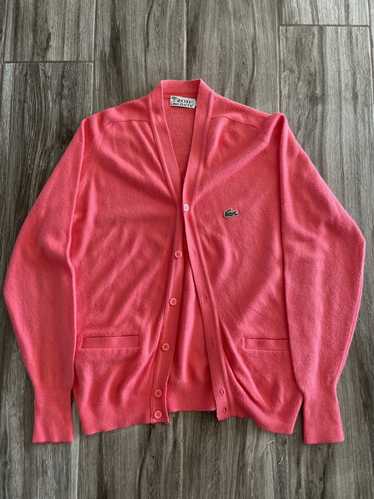 Lacoste Vintage Lacoste Pink/Orange Cardigan