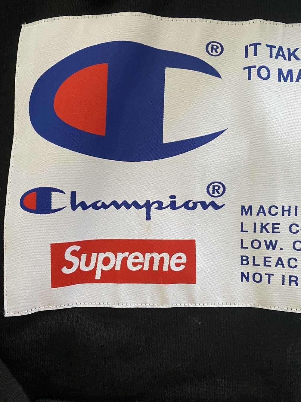 Supreme Supreme x Champion Label Hoodie size S - image 4