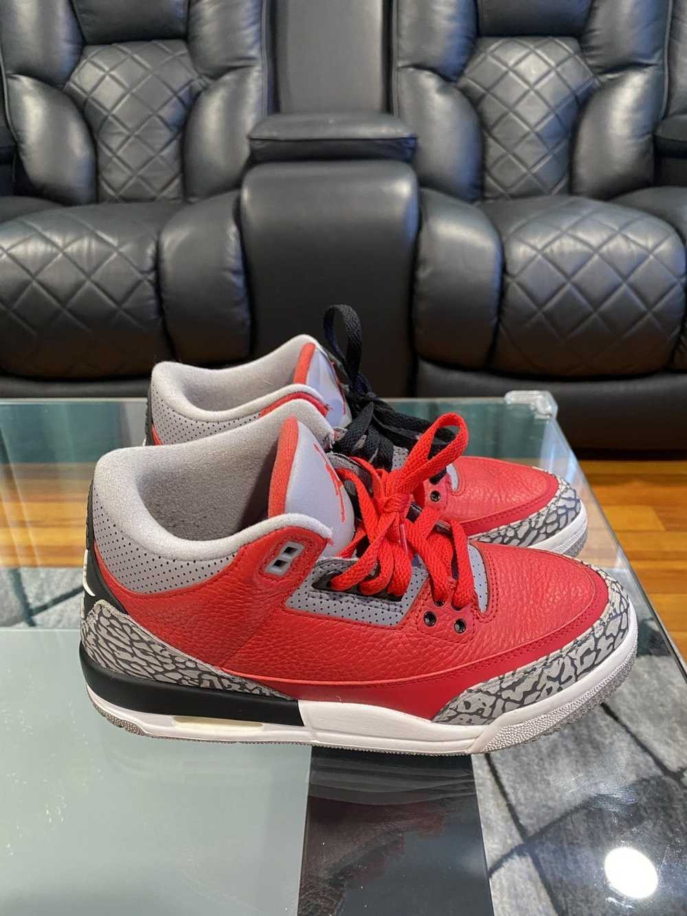 jordan retro 3 se red cement
