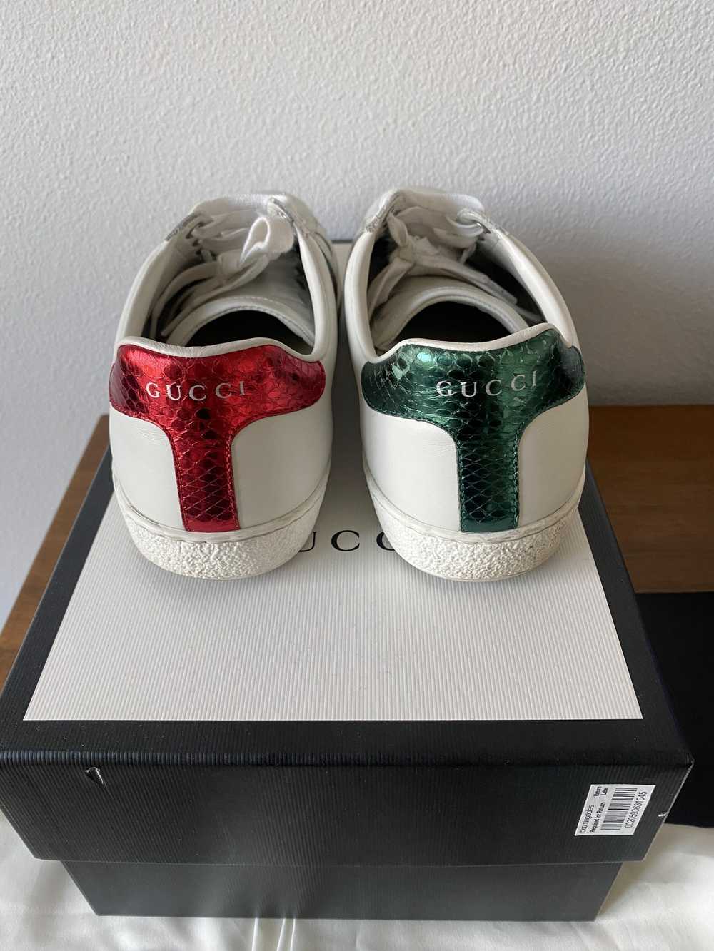 Gucci Gucci Ace Embroidered Tiger Sneakers - image 5