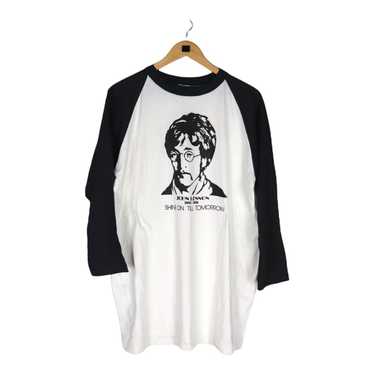 John Lennon × Rock T Shirt × Vintage Vintage Rare… - image 1