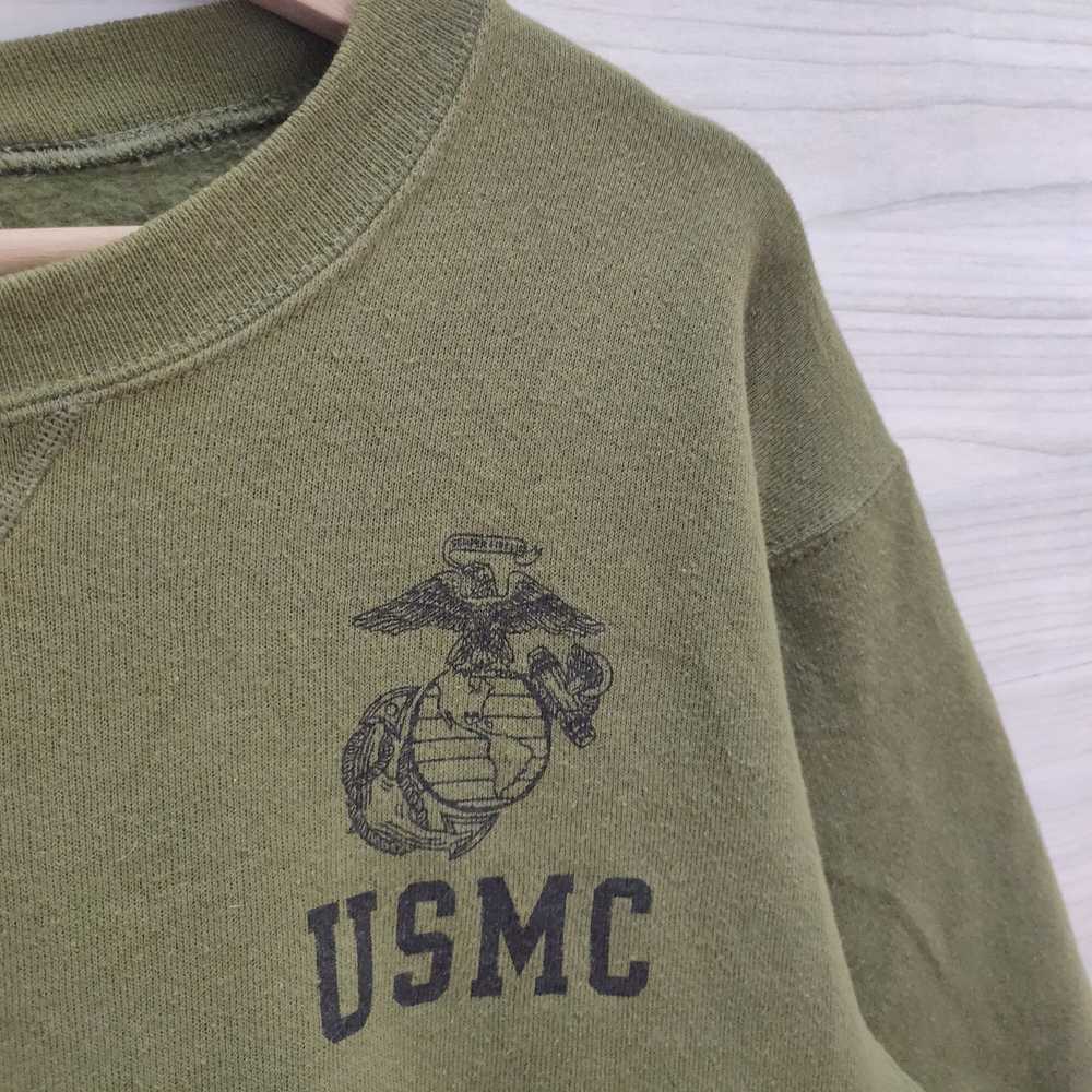 Military × Vintage Vtg 90s Soffe Usmc Marines Cre… - image 6