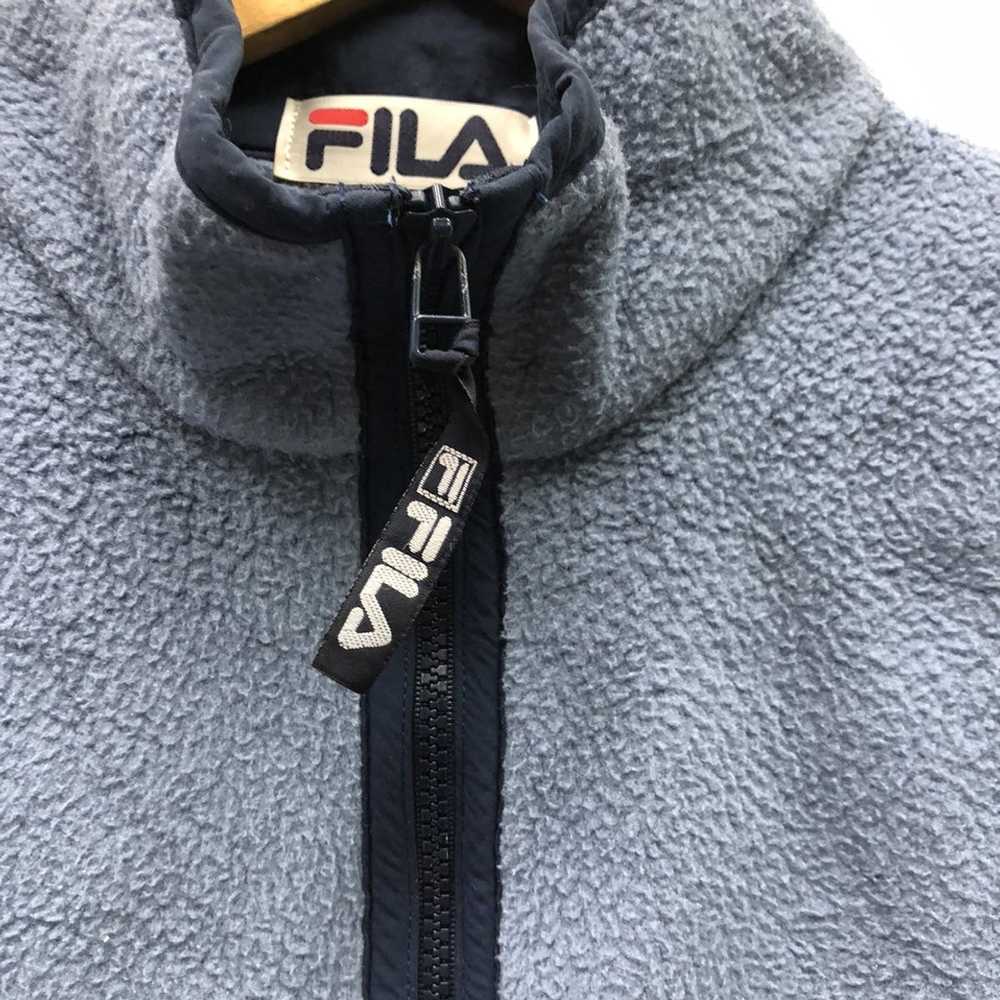 Fila Fila Fleece Half Zipped Fleece Jacket - image 4