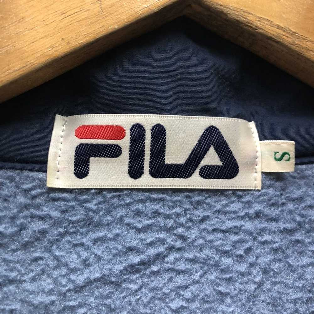 Fila Fila Fleece Half Zipped Fleece Jacket - image 5