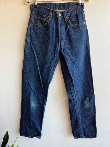 Vintage 1980’s Levi’s 501 Dark Denim Jeans