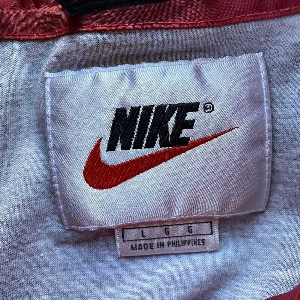 Nike × Vintage Vintage 90s Nike White Tag Lined W… - image 3