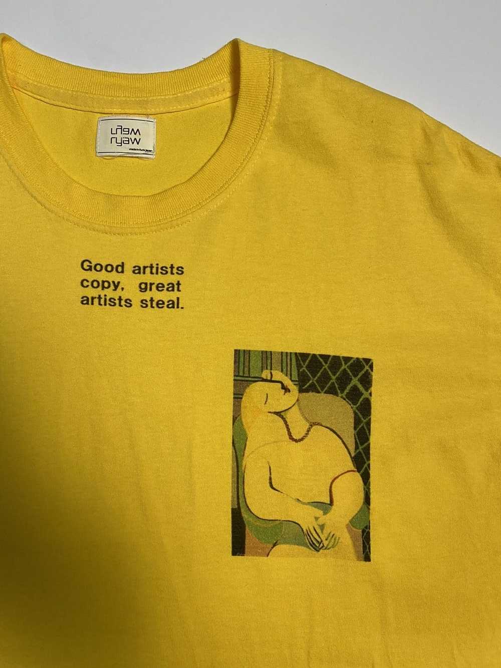 Japanese Brand × Other T-shirt Good artists copy,… - image 2