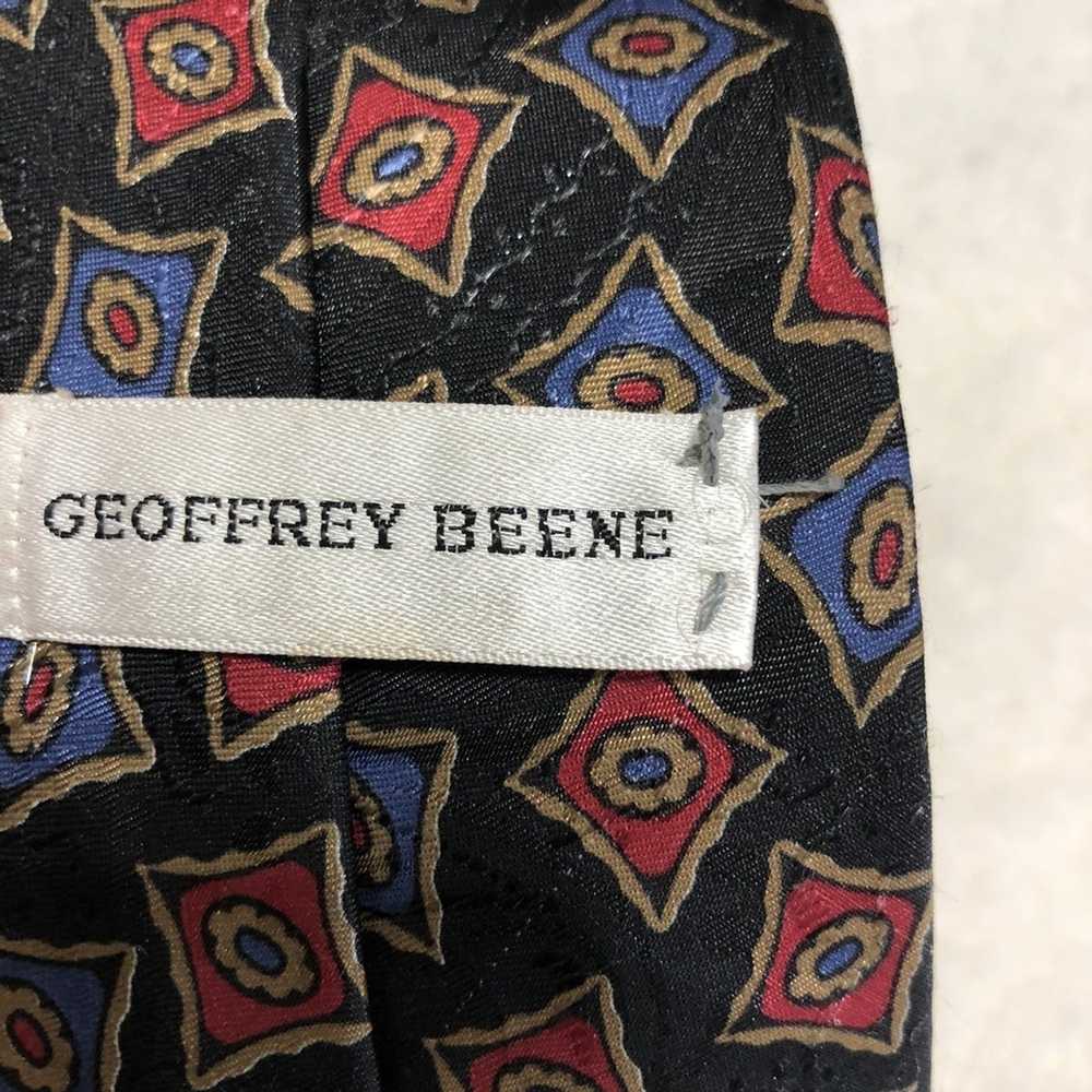 Geoffrey Beene Geoffrey Beene black tie with red … - image 4