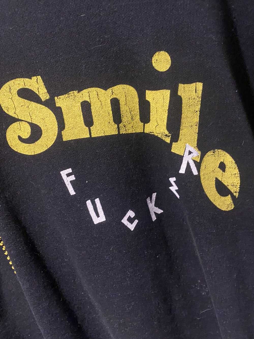 Streetwear vintage smile f*cker hoodie - image 2