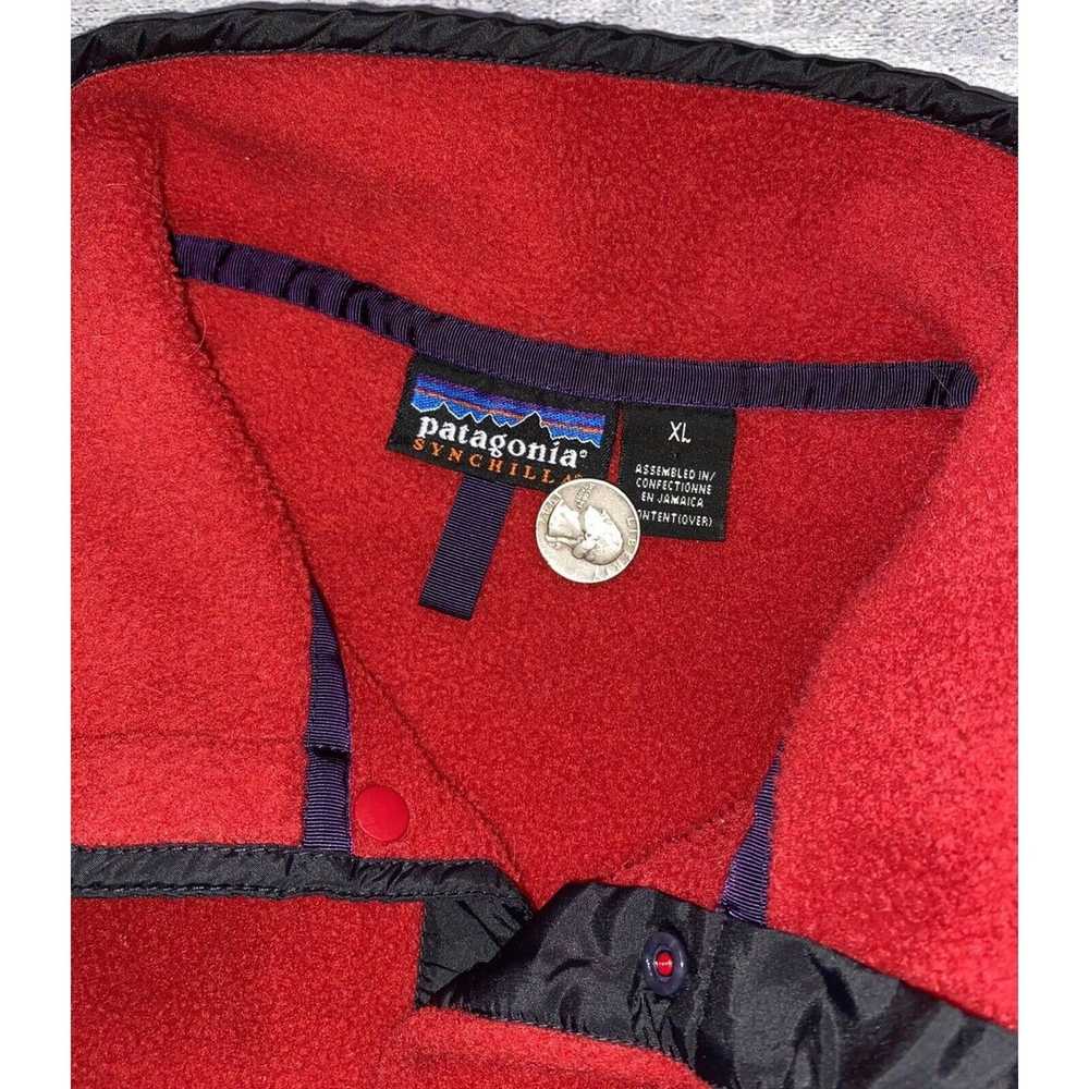 Patagonia PATAGONIA VINTAGE VTG 90s Snap-T Fleece… - image 3