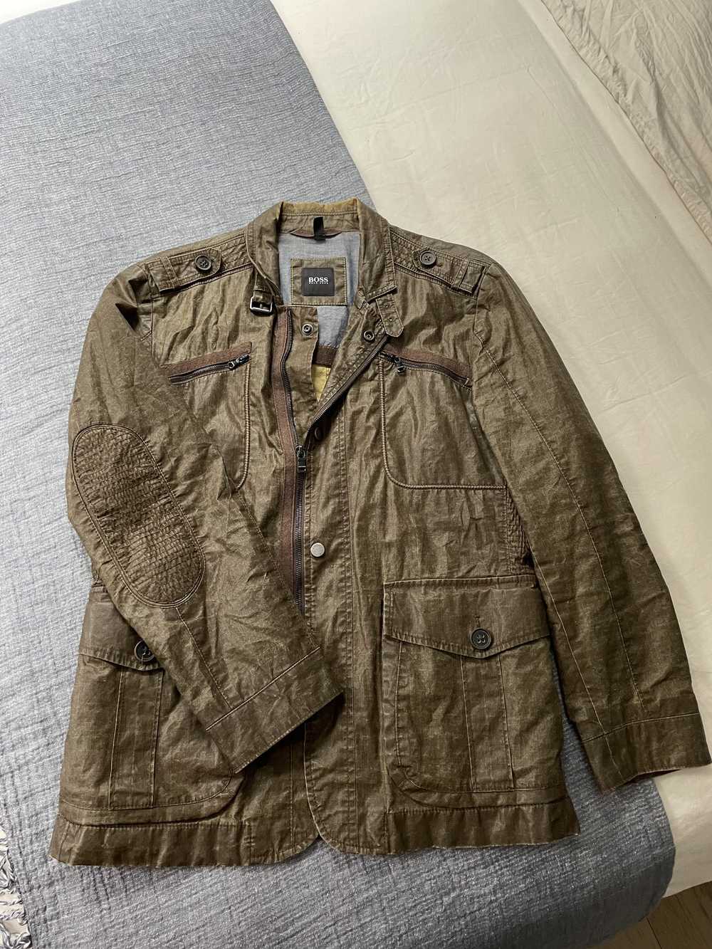 Hugo Boss Hugo Boss Army Green Field Jacket - image 1