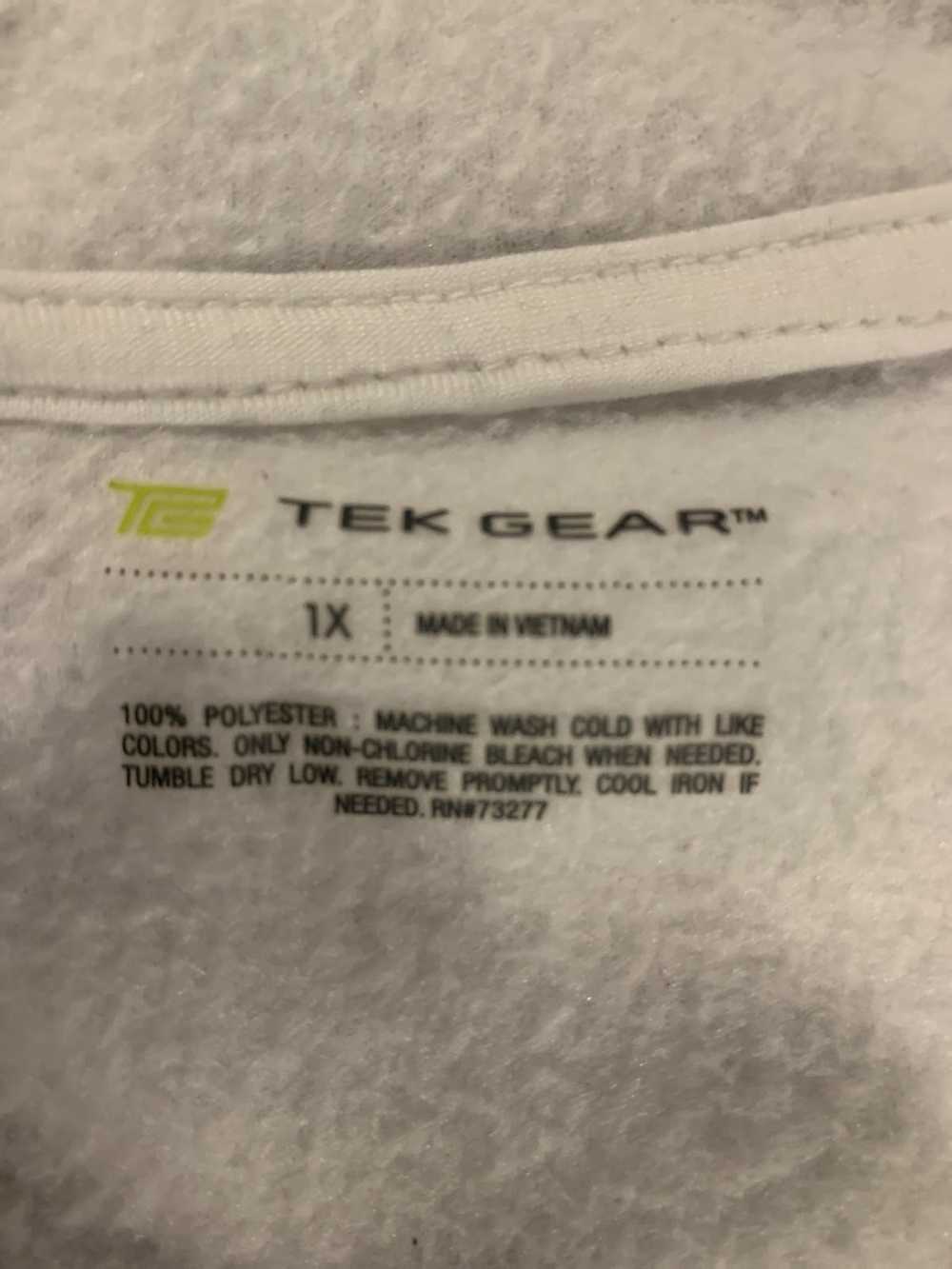 Tek Gear White micro fleece hoodie - image 3
