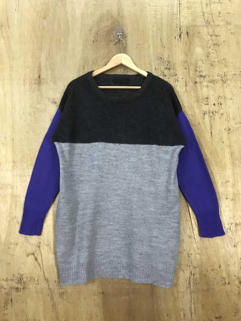 Aran Isles Knitwear × Streetwear Jeanasis Baggy C… - image 1