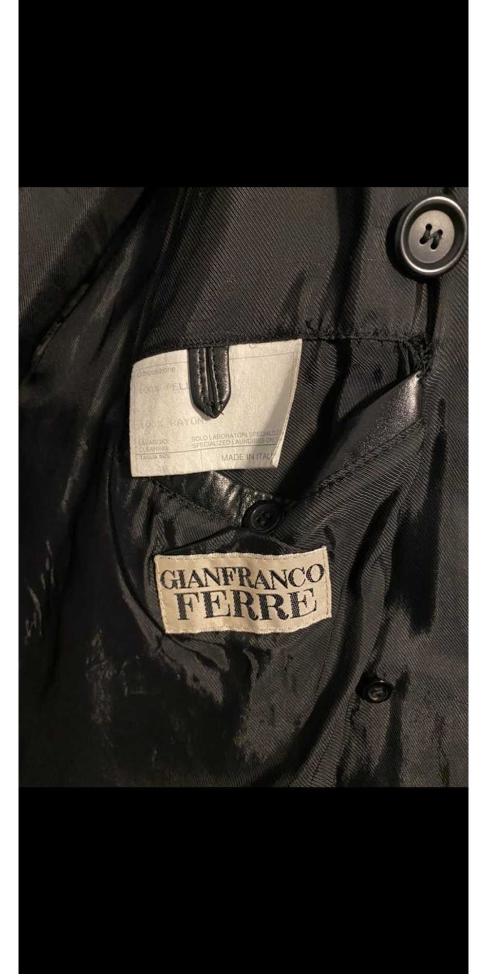 Gianfranco Ferre Vintage Gianfranco Ferre Leather… - image 7