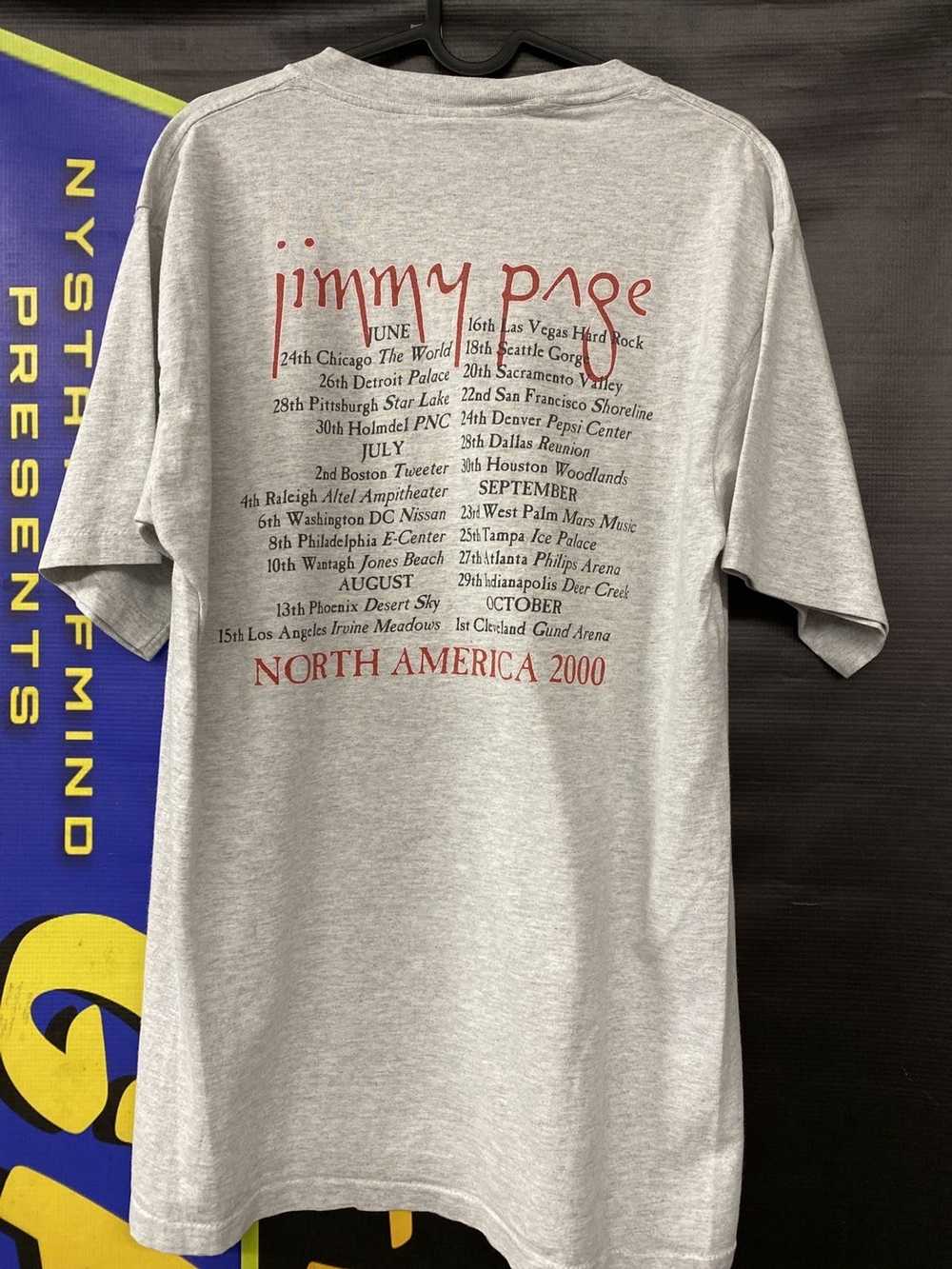Vintage Vintage Led Zeppelin jimmy page band shirt - image 2