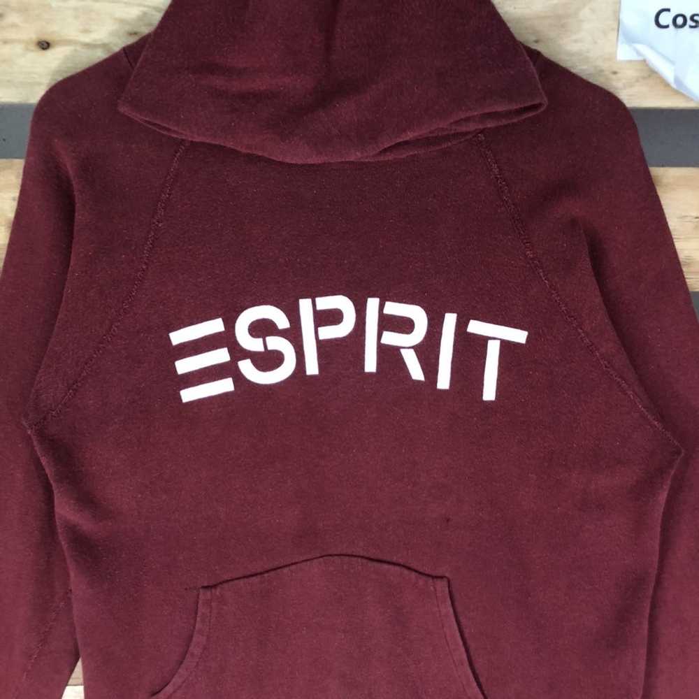 Vintage Vintage ESPRIT Spell Out Sweatshirt Hoodie - image 2