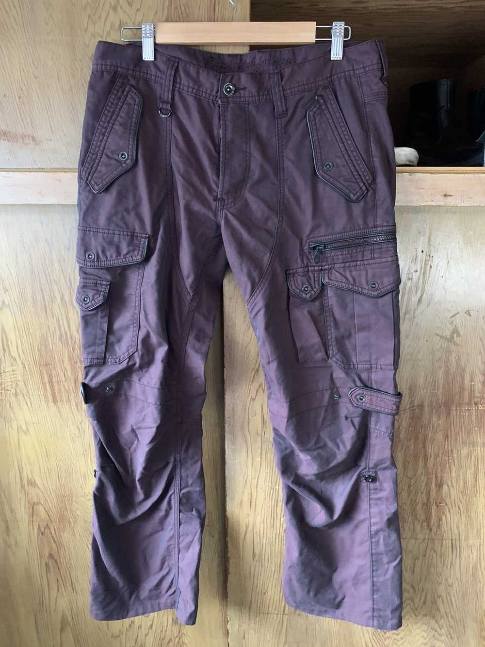 Vintage dyed cargo pants - Gem