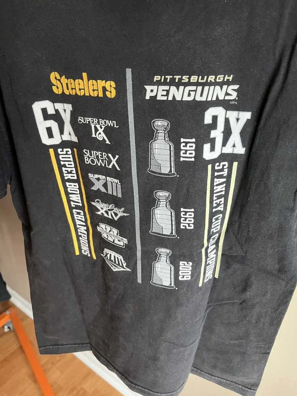 NFL × NHL × Vintage Pittsburgh Steelers/Penguins … - image 5