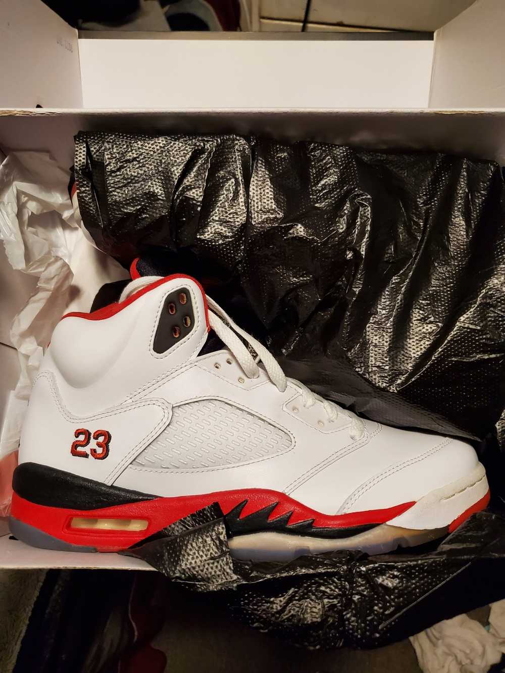 Jordan Brand Air Jordan 5 retro "fire red black t… - image 1