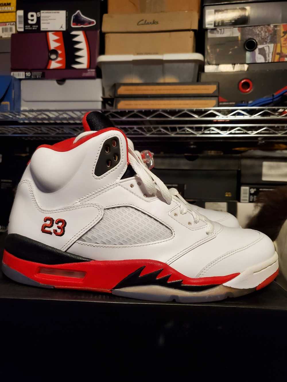 Jordan Brand Air Jordan 5 retro "fire red black t… - image 5