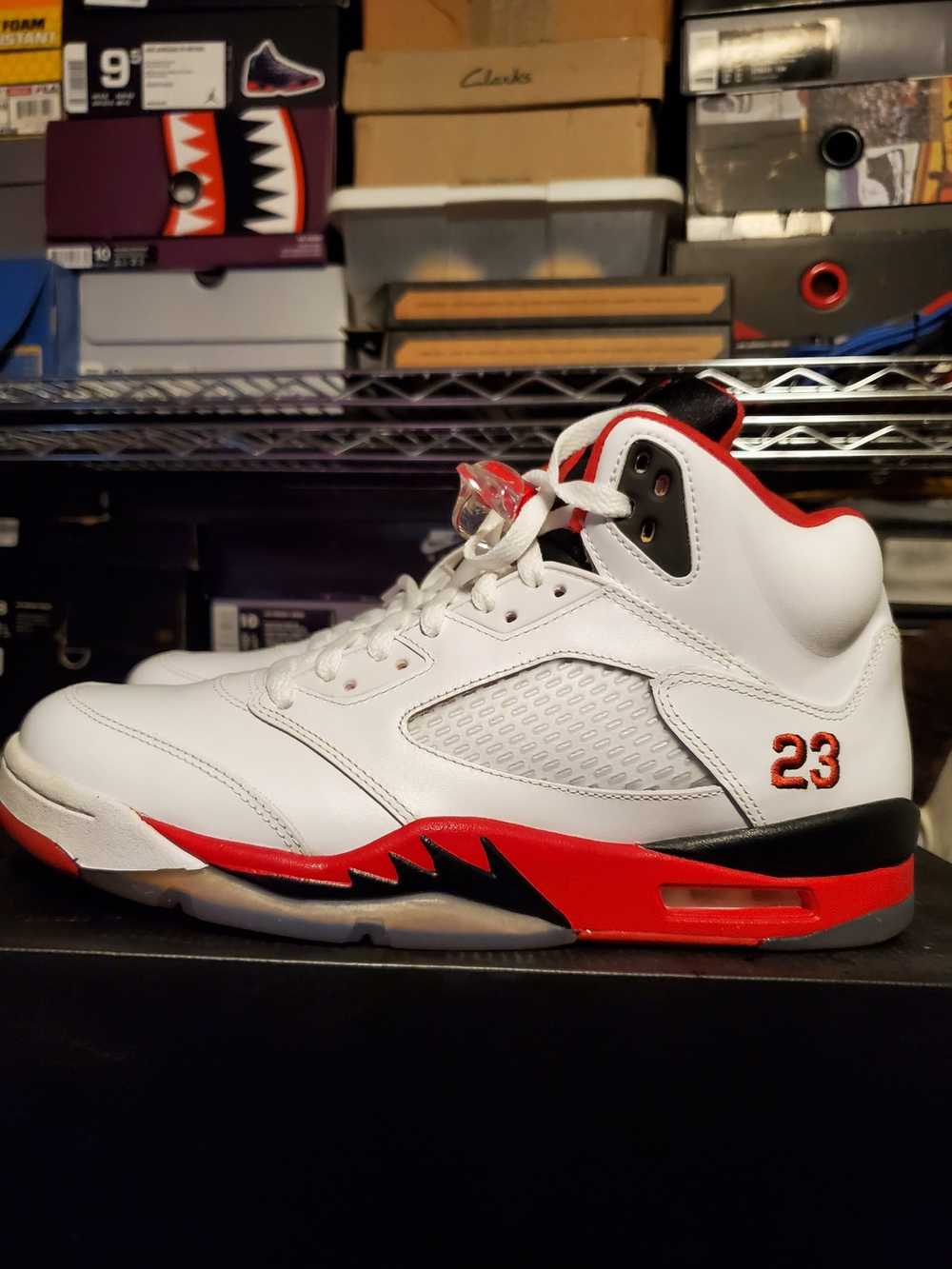 Jordan Brand Air Jordan 5 retro "fire red black t… - image 7