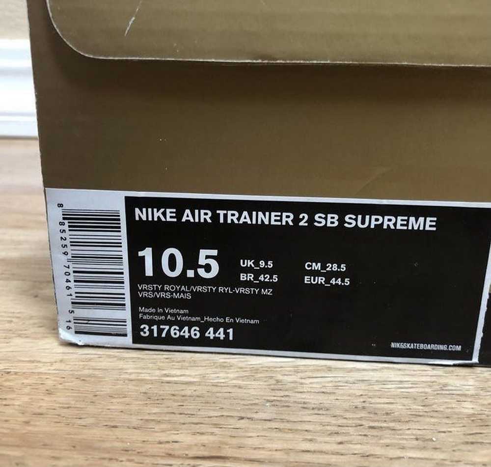Nike × Supreme Supreme x Nike air trainer 2 - image 6