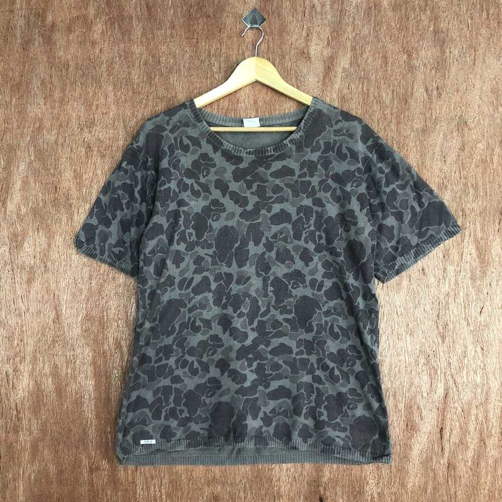 Edwin Edwin Camo Knit Shirt - image 1