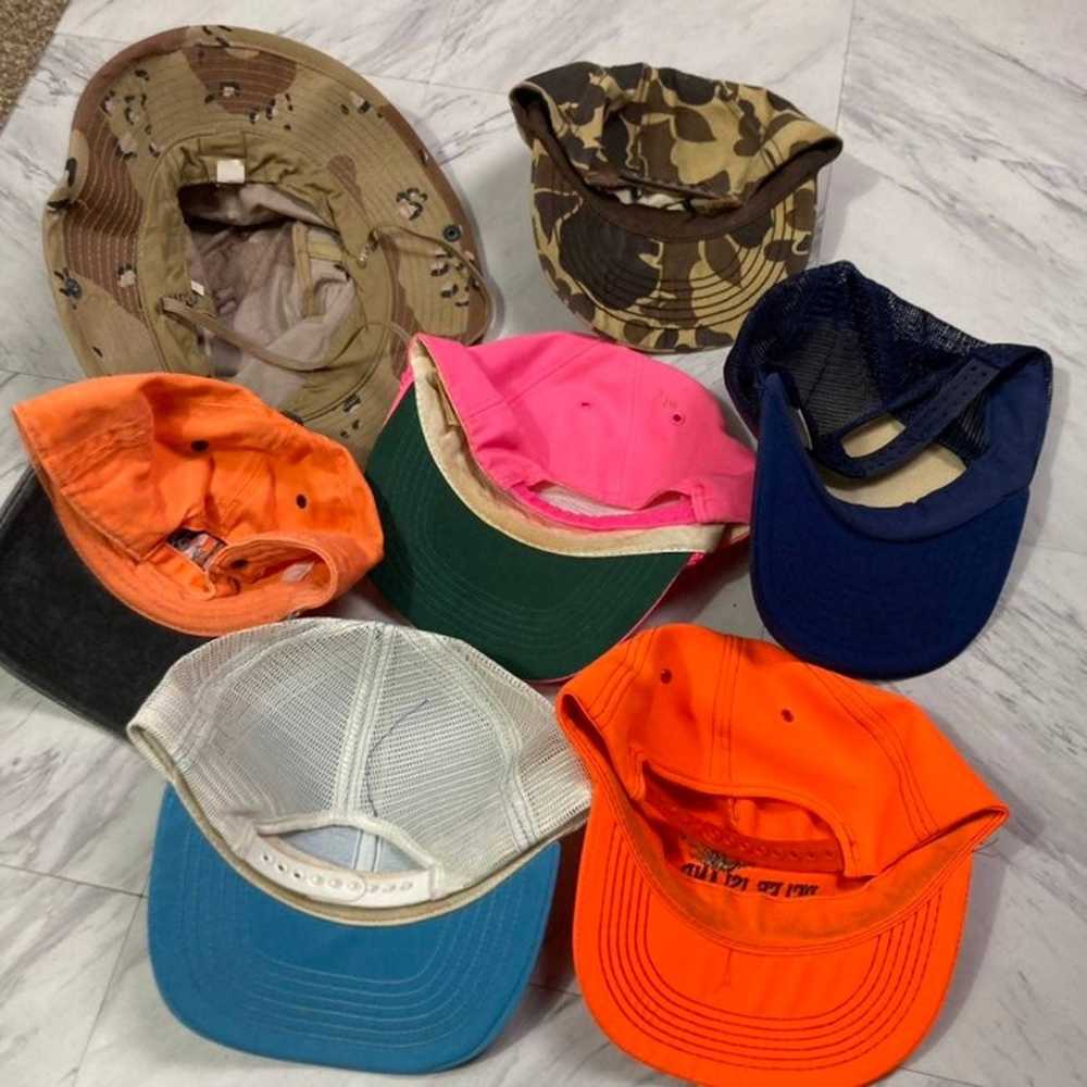 Camo × Vintage Vintage Hat Lot (7 Items) - image 5