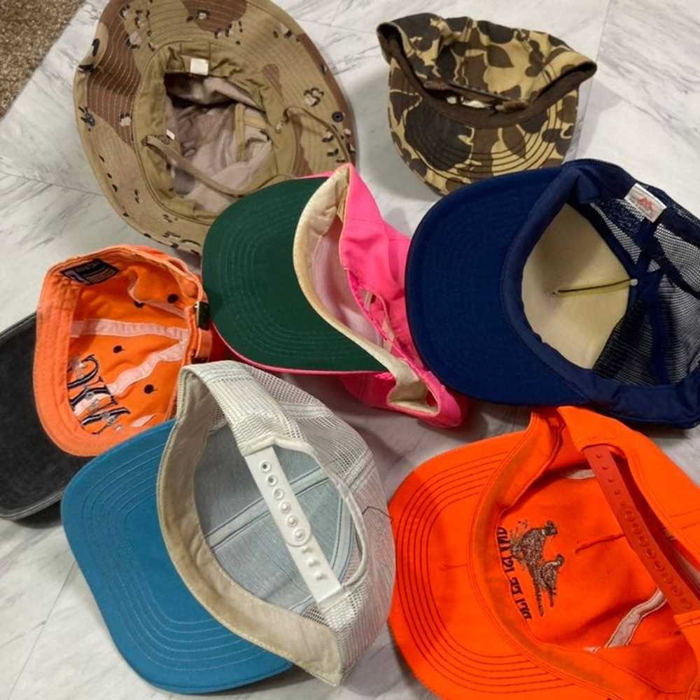 Camo × Vintage Vintage Hat Lot (7 Items) - image 6